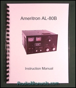 Ameritron AL-80B Instruction Manual