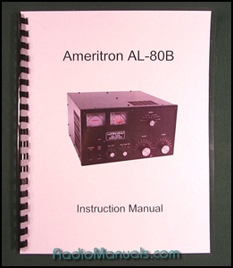 Ameritron AL-80B Instruction Manual