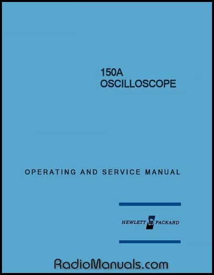 HP 150A Operation & Service Manual HP 150A Operation & Service Manual