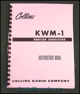 Collins KWM-1 Instruction manual - Click Image to Close