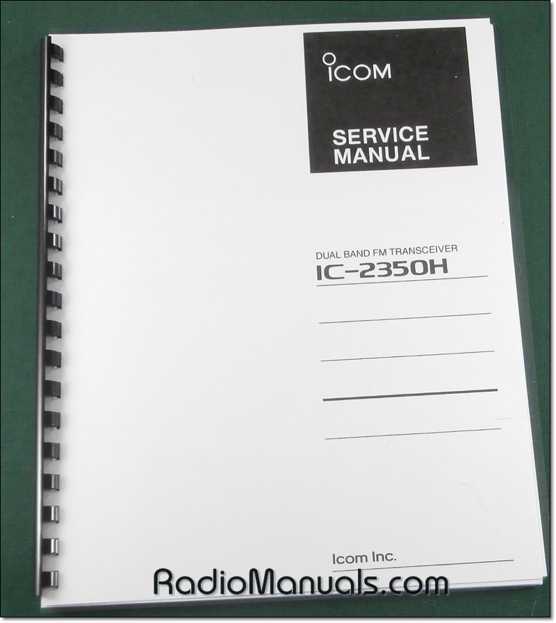 Icom IC-2350H Service Manual