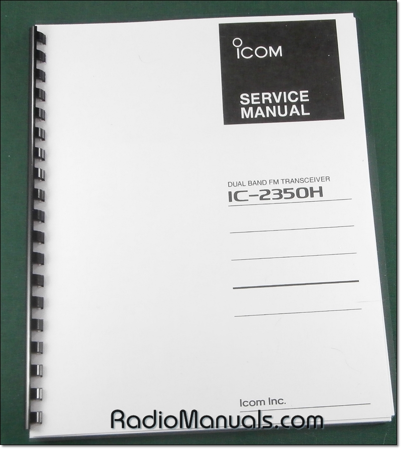 Icom IC-2350H Service Manual - Click Image to Close