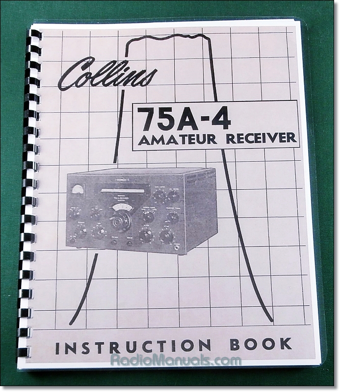 Collins 75A-4 Instruction Manual - Click Image to Close