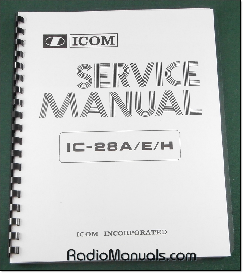 Icom IC-25A / IC-25E Service Manual
