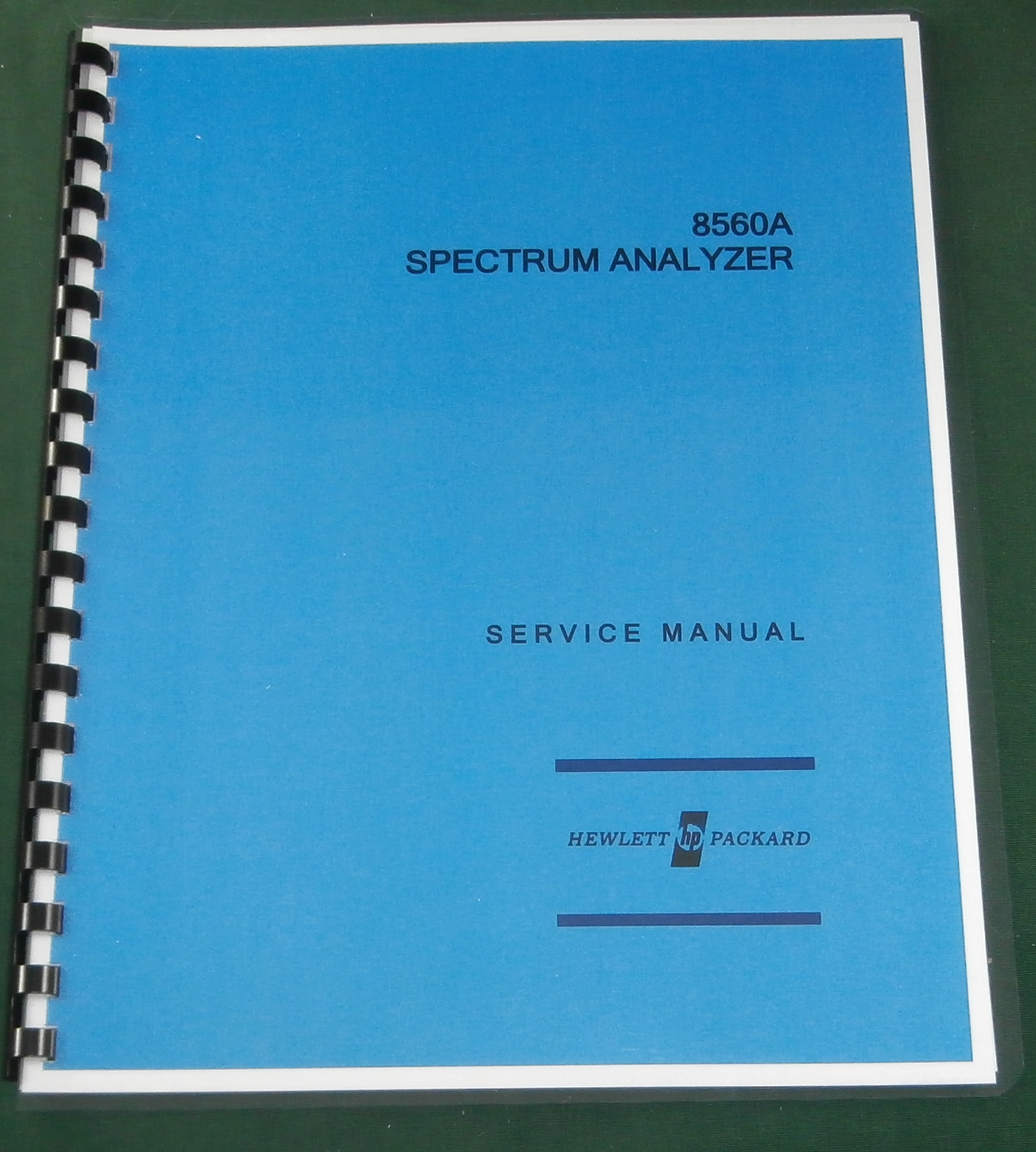 HP 8566B Installation and Verification Manual