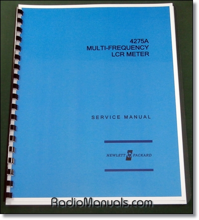 HP 4275A Service Manual HP 4275A Service Manual