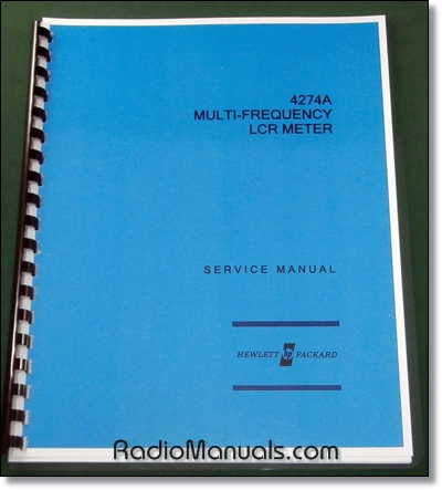 HP 4274A Service Manual - Click Image to Close