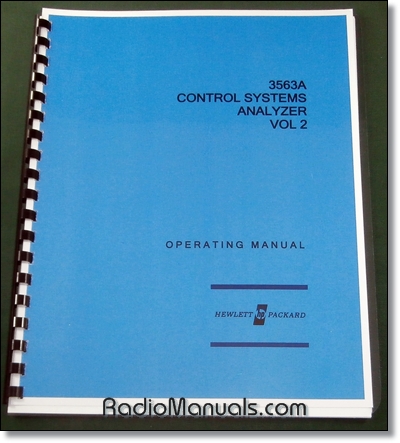 HP 3563A Operating Manual Vol 2