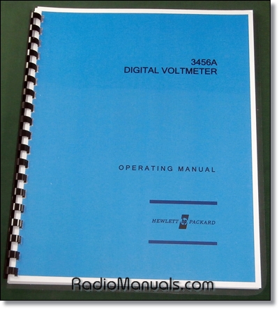 HP 3456A Operating Manual - Click Image to Close