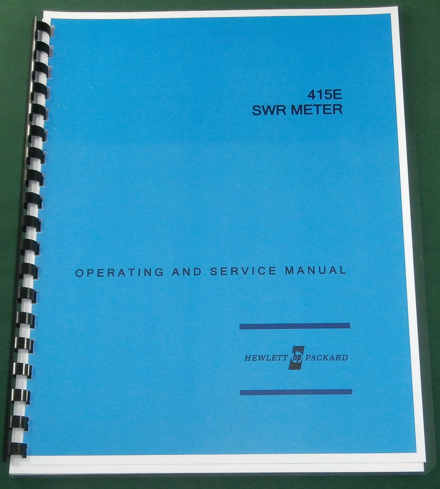 HP 415E Operating & Service Manual - Click Image to Close