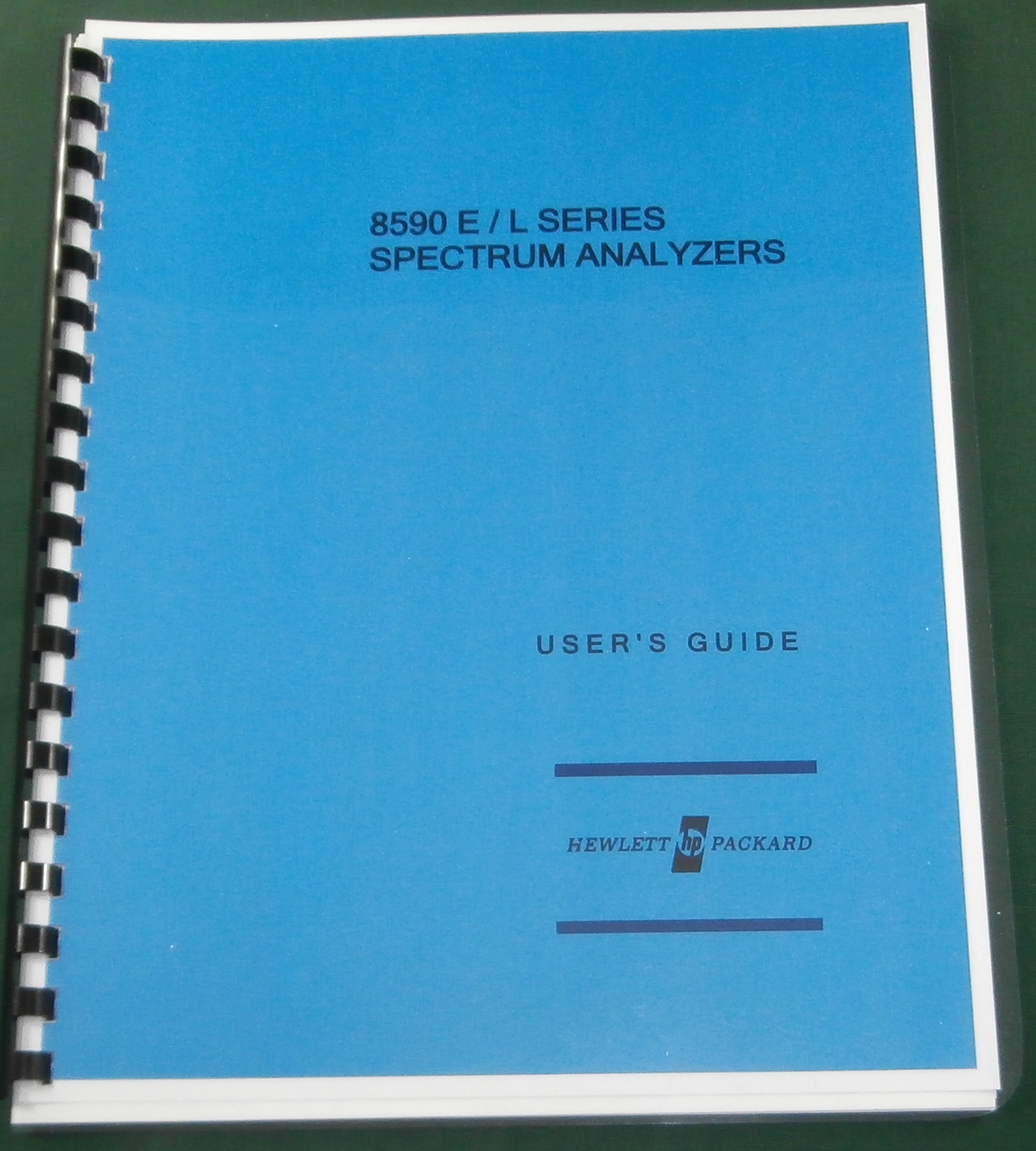 HP 8590 Series User's Guide HP 8590 Series User's Guide