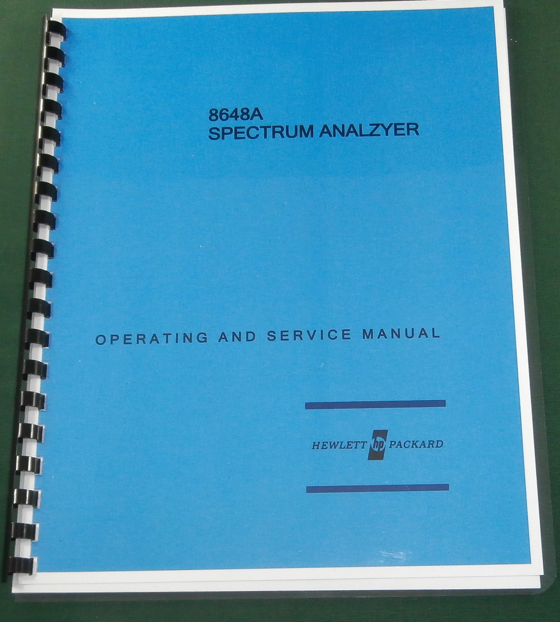 HP 8468A Operating and Service Manual - Click Image to Close