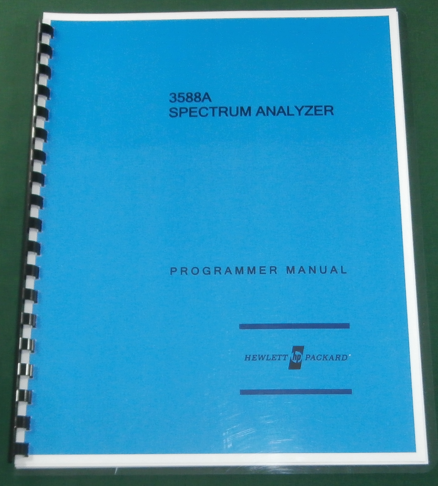 HP 3588A HP-IB Programming Reference Manual