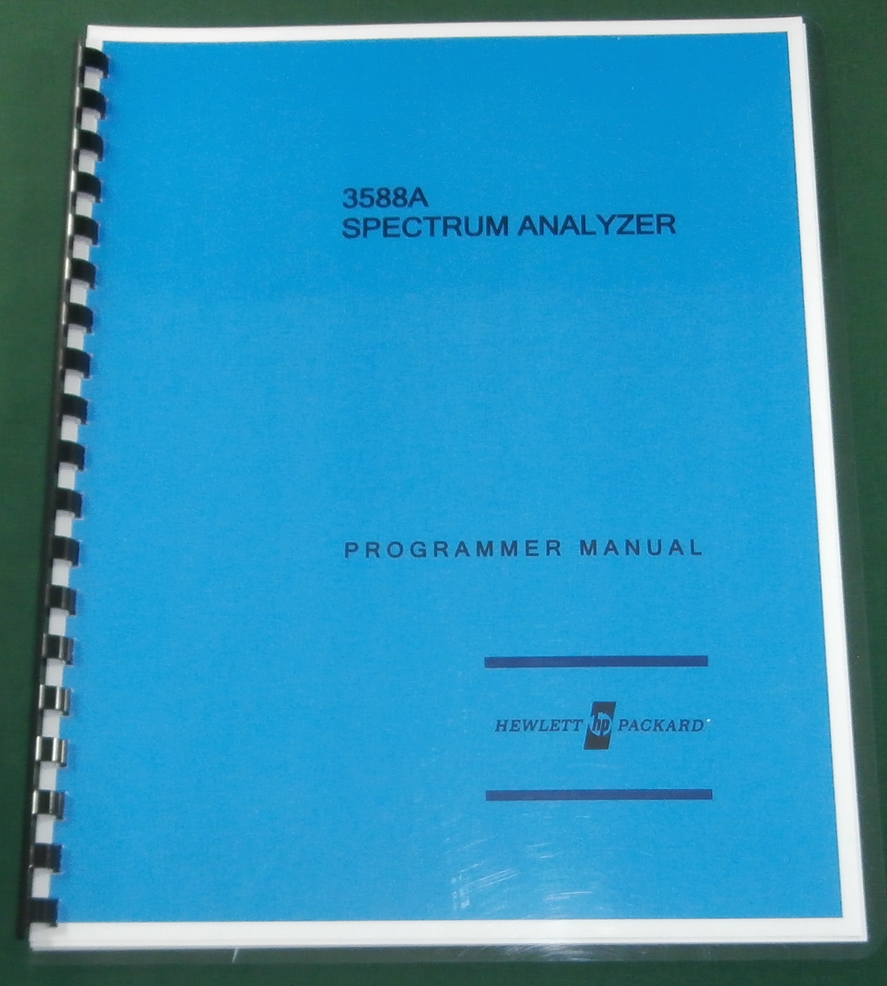 HP 3588A HP-IB Programming Reference Manual HP 3588A HP-IB Programming Reference Manual