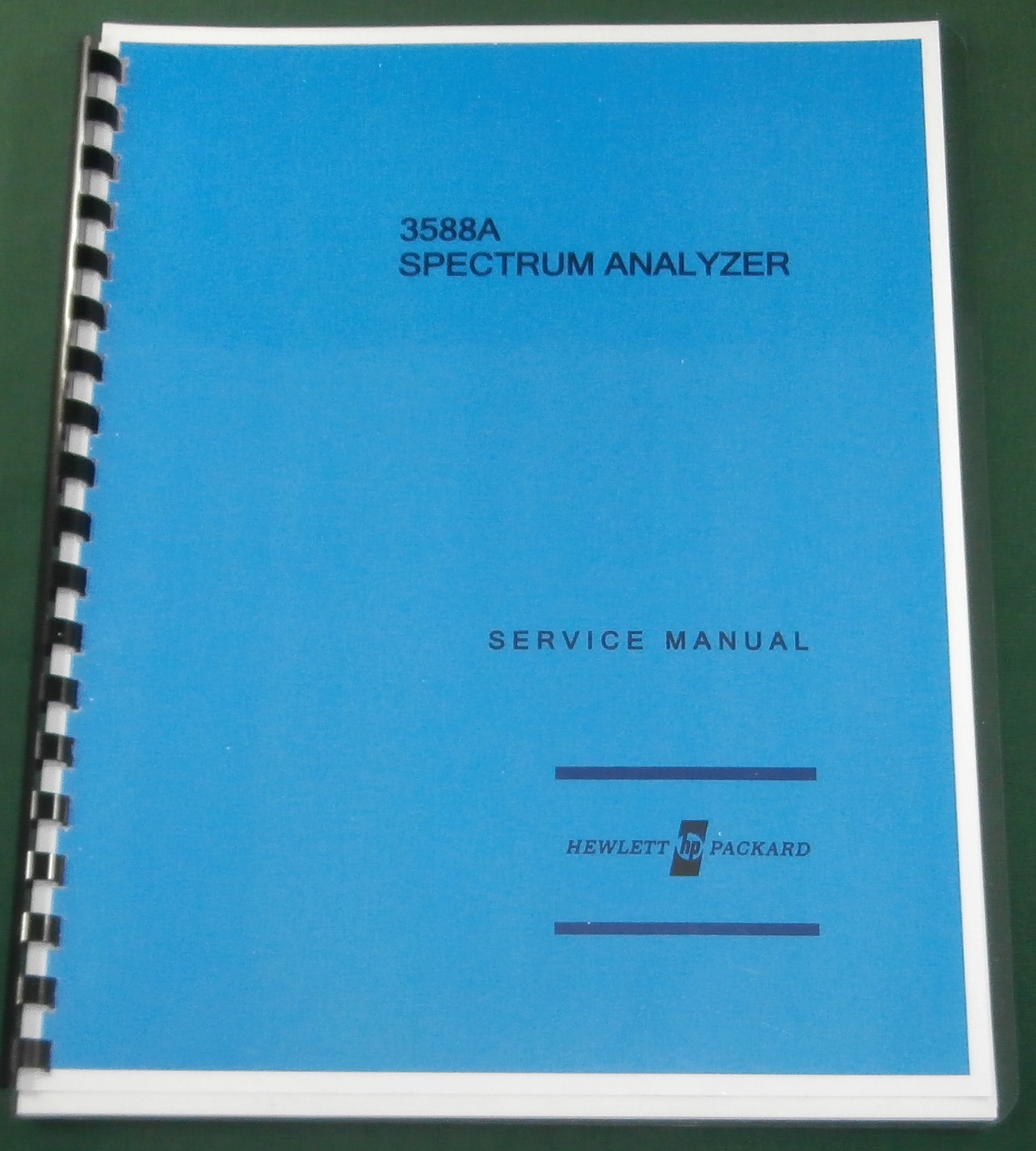 HP 3588A Service Manual HP 3588A Service Manual