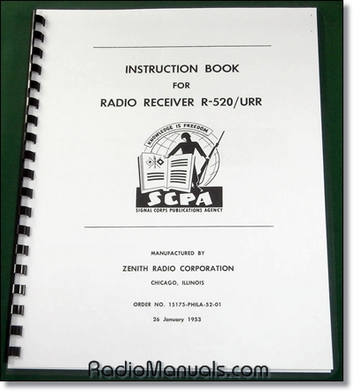 Zenith R-520 Service Manual