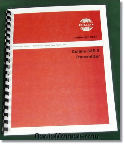 Collins 32S-3 Instruction Manual