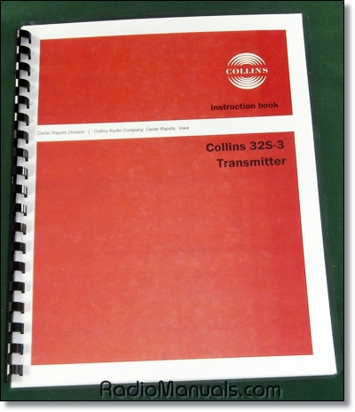 Collins 32S-3 Instruction Manual - Click Image to Close