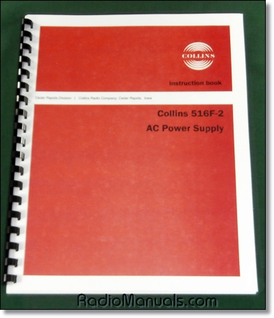 Collins 516F-2 Instruction Manual