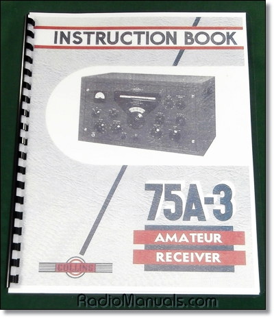 Collins 75A-3 Instruction Manual - Click Image to Close