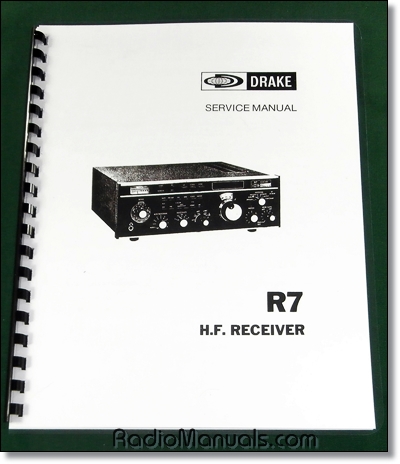 Drake R-7 Service Manual