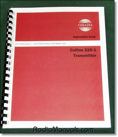 Collins 32S-1 Instruction Manual - Click Image to Close