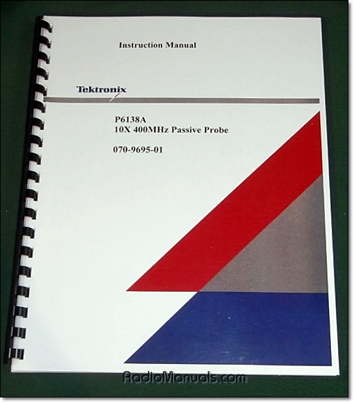 Tektronix P6138A Instruction Manual