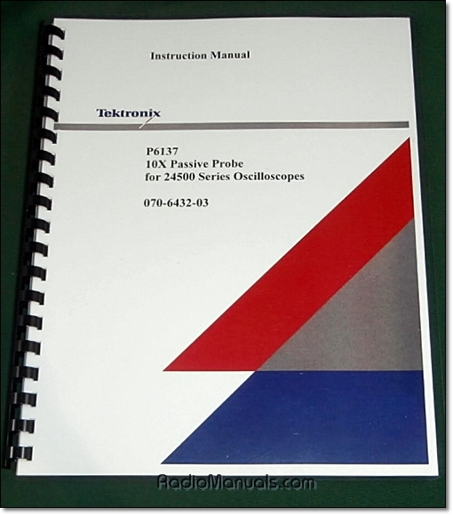 Tektronix P6137 Instruction Manual