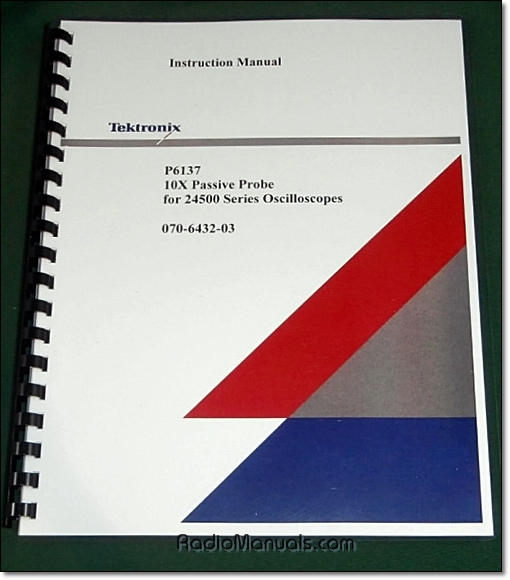 Tektronix P6137 Instruction Manual Tektronix P6137 Instruction Manual
