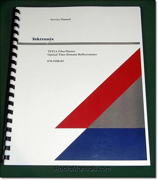 Tektronix TFP2A Service Manual Tektronix TFP2A Service Manual