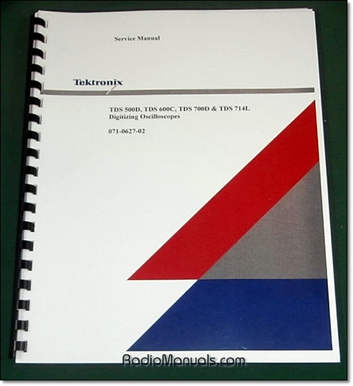 Tektronix TDS 500D, TDS 600B TDS 700D Service Manual Tektronix TDS 500D, TDS 600B TDS 700D Service Manual