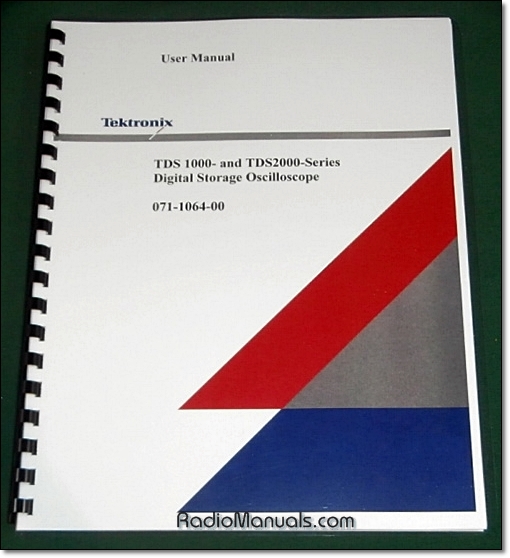 Tektronix TDS 1000 / TDS 2000 User Manual