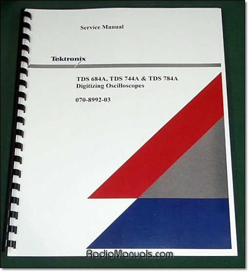 Tektronix TDS 684A TDS744A TDS 784A Service Manual
