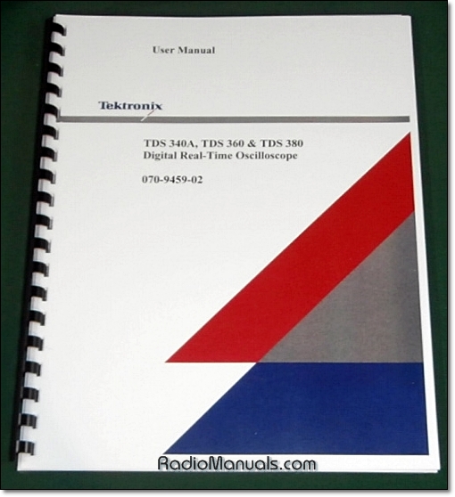 Tektronix TDS 340A, 360, 380 User Manual - Click Image to Close