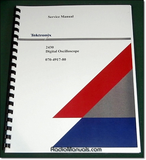 Tektronix 2430 Service Manual - Click Image to Close