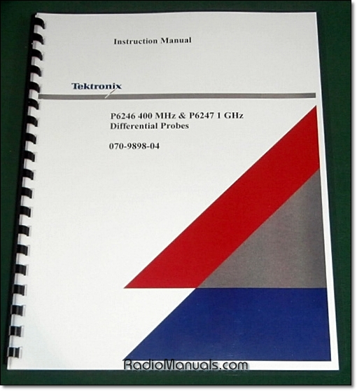 Tektronix P6246 / P6247 Instruction Manual