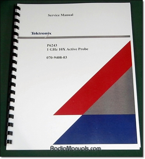 Tektronix P6243 Service Manual