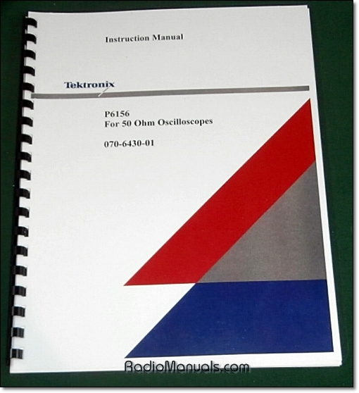 Tektronix P6156 Instruction Manual Tektronix P6156 Instruction Manual