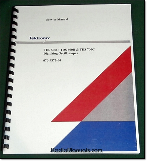 Tektronix TDS 500C, 600B, 700C Service Manual