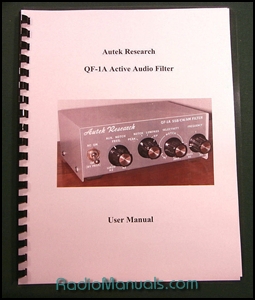 Autek Research QF-1A Instruction Manual - Click Image to Close