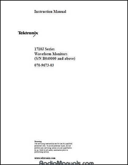 Tektronix TAS455 & TAS465 w/11"X17" Foldouts late Service Manual 