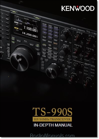 Card Stock Covers & Full Color! Kenwood TS-990S Instruction Manual 